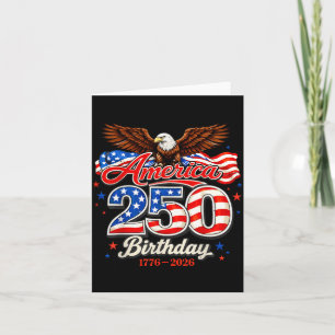 Carte Drapeau 250 ans États-Unis 250e anniversaire pour 