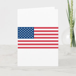 Carte Drapeau américain