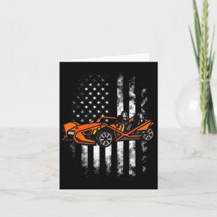 Carte Drapeau américain de la voiture de Slingshot Drape