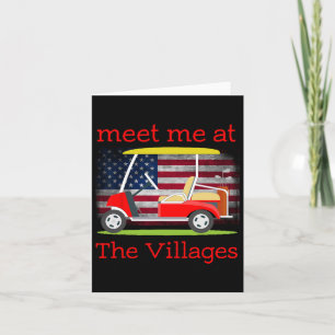 Carte Drapeau américain des Villages Florida Retirement