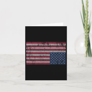 Carte Drapeau Américain Distress Vers Le Bas États-Unis