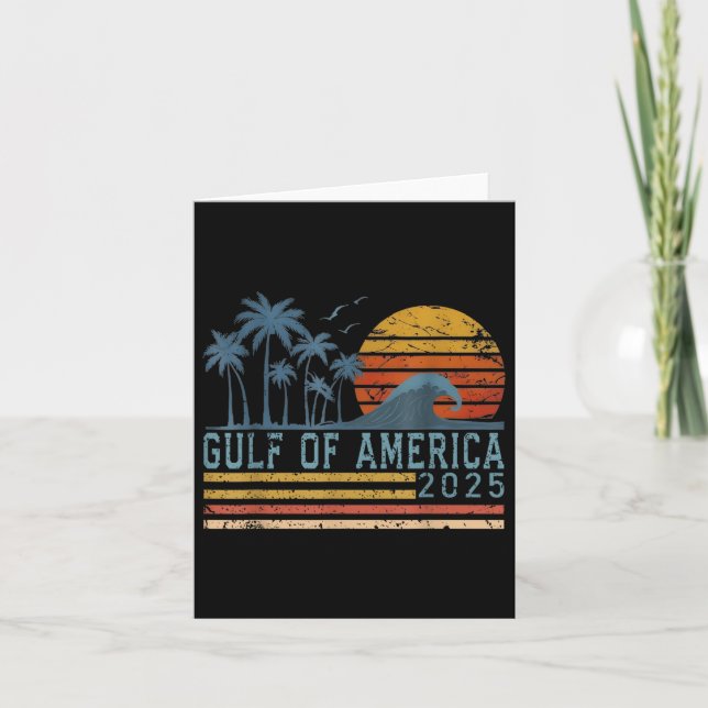 Carte Drapeau Américain G 2025 Du Golfe Des Etats-Unis E (Devant)