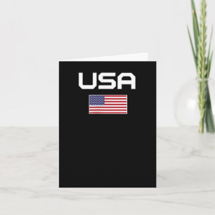 Carte Drapeau Américain Hommes Femmes Patriotes Cool 4 J