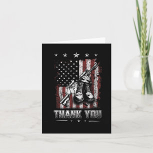 Carte Drapeau américain Memorial Day en détresse Bottes 