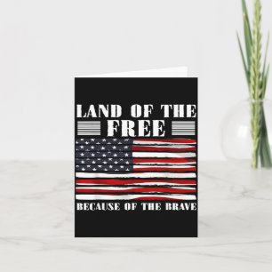 Carte Drapeau américain patriotique USA 4 juillet