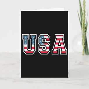 Carte Drapeau américain patriotique Usa pour hommes femm