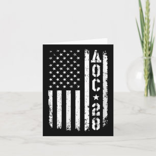 Carte Drapeau américain Womens Aoc 2028 col V