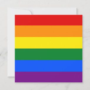 Carte Drapeau arc-en-ciel (LGBT)