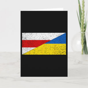 Carte Drapeau Biélorussie Ukraine Fierté Biélorusse Ukra