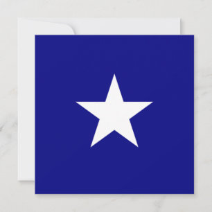 Carte Drapeau bleu Bonnie