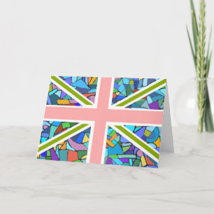Carte Drapeau britannique Union Jack inspiré par des