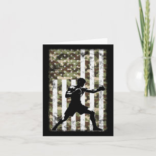 Carte Drapeau Camo Usa de boxer patriotique 4 juillet