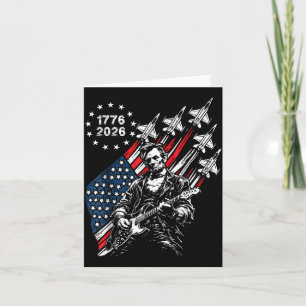 Carte Drapeau de 250 ans d'avions de combat Abe Lincoln