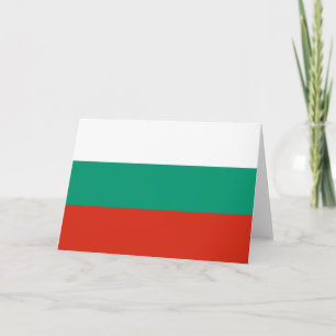 Carte Drapeau de Bulgarie