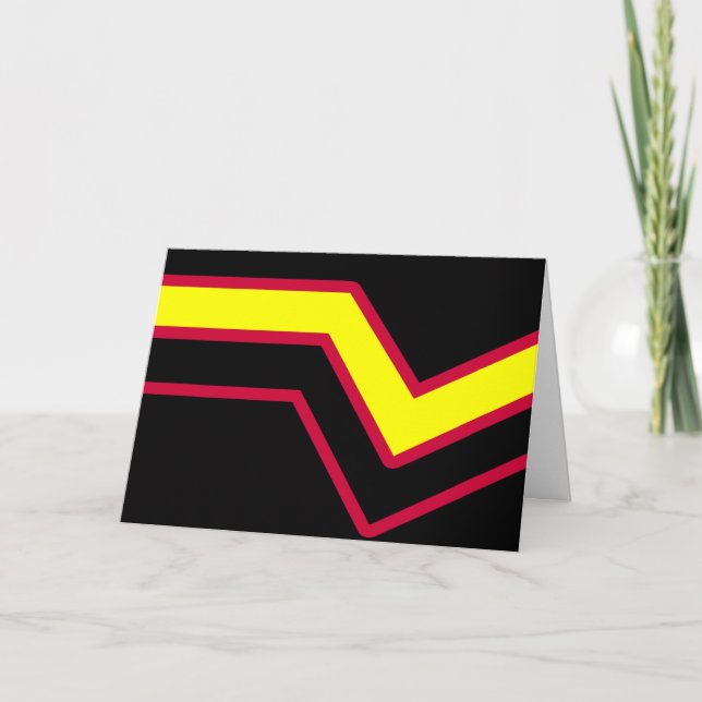 Carte Drapeau de fierté en caoutchouc / latex (Devant)