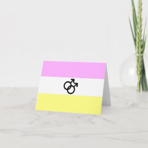 Carte Drapeau de la fierté de Twink