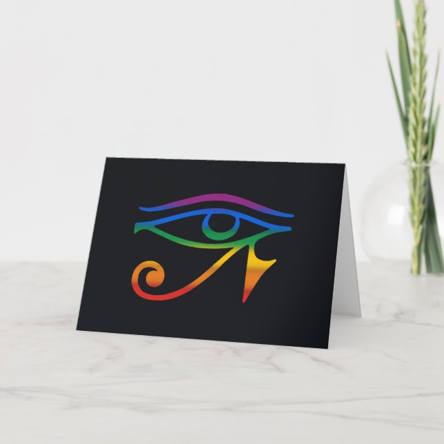 Carte Drapeau de la fierté gay goth (Devant)