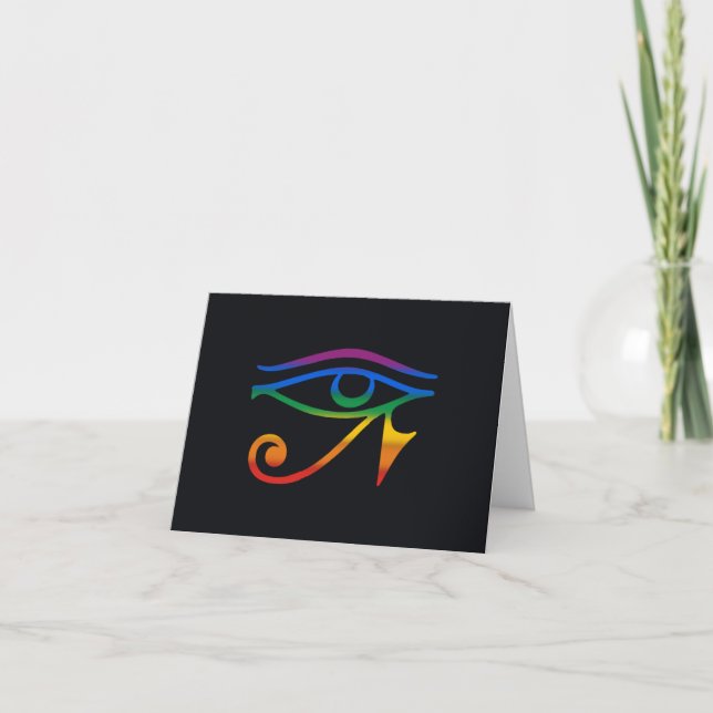 Carte Drapeau de la fierté gay goth (Devant)