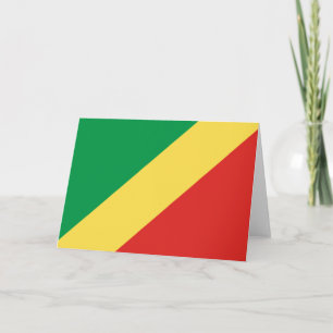 Carte Drapeau de la République du Congo
