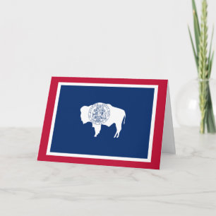 Carte Drapeau de Wyomingite, Drapeau du Wyoming