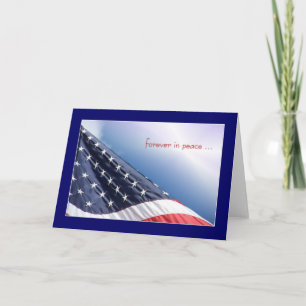 Carte Drapeau des Etats-Unis - pour toujours dans la