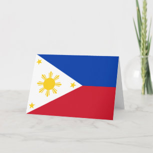 Carte Drapeau des Philippines