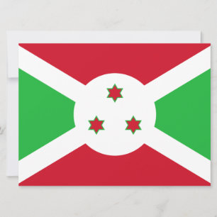 Carte Drapeau du Burundi