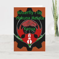 Drapeau du Kenya - Hakuna Matata Patriotic