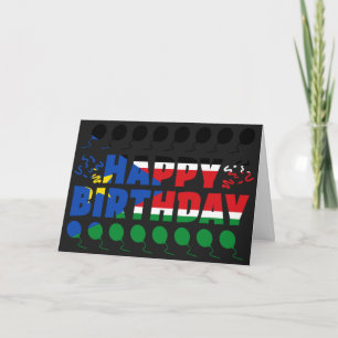 Carte Drapeau du Sud-Soudan patriotique anniversaire