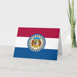 Carte Drapeau et emblème du Missouri, Drapeau du Missour
