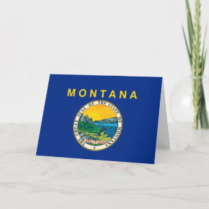 Carte Drapeau et emblème du Montanan, Drapeau du Montana