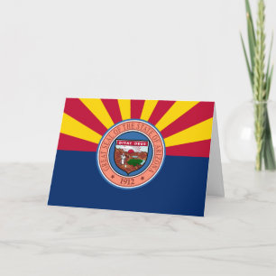 Carte Drapeau et sceau de l'Arizonan, Drapeau de l'Arizo