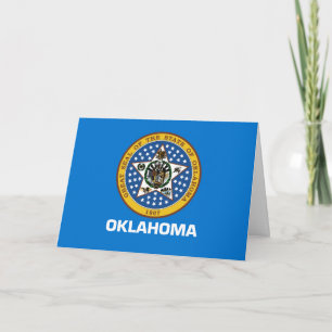Carte Drapeau et sceau de l'Oklahoma, Drapeau de l'Oklah