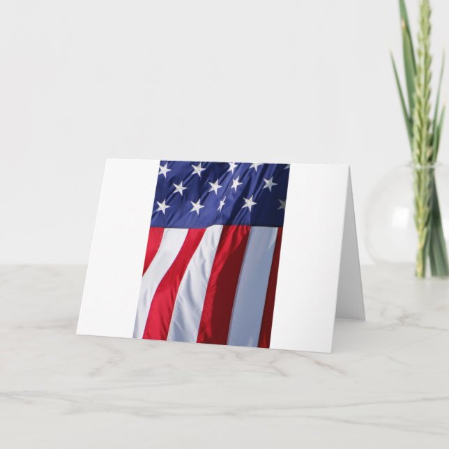 Carte Drapeau États-Unis (Devant)