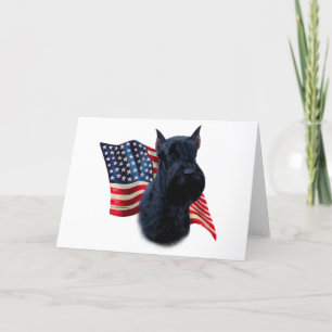 Carte Drapeau Giant Schnauzer