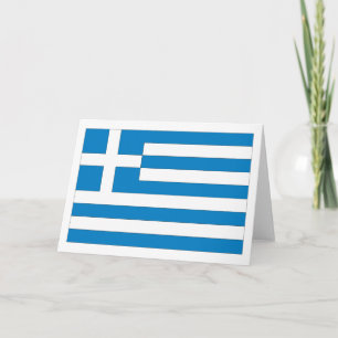 Carte Drapeau grec