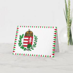 Carte Drapeau Hongrois De L'Enseigne Navale