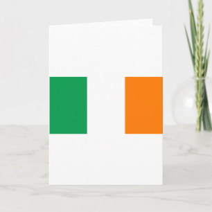 Carte Drapeau irlandais/Saint Patrick's Day