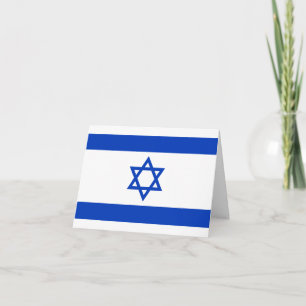 Carte Drapeau Israël