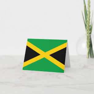 Carte Drapeau jamaïcain