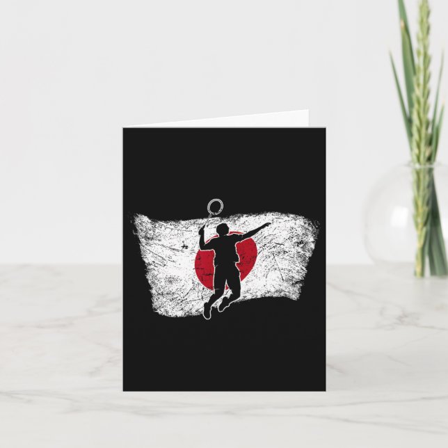 Carte Drapeau japonais Japon (Devant)