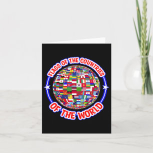 Carte Drapeau Jour des terres Homme Humanity And Travele