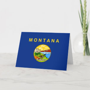 Carte Drapeau Montanan, Drapeau du Montana