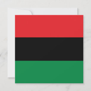 Carte Drapeau panafricain
