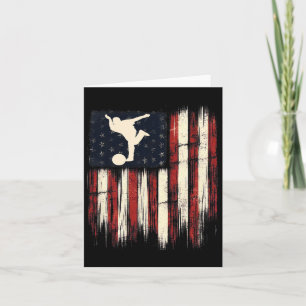 Carte Drapeau Patriotique Distressed Cadeau Pour Hommes