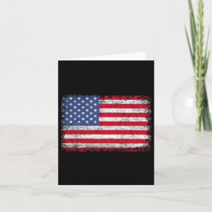 Carte Drapeau Patriotique Usa 4 juillet Pour Hommes Femm