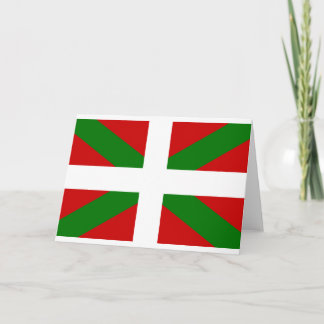 Carte Drapeau pays Basque euskadi