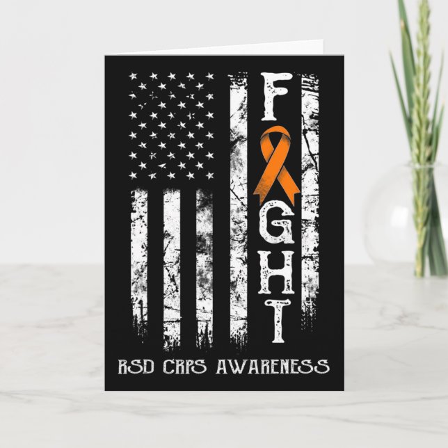 Carte Drapeau Rsd Crps Warrier Us (Devant)