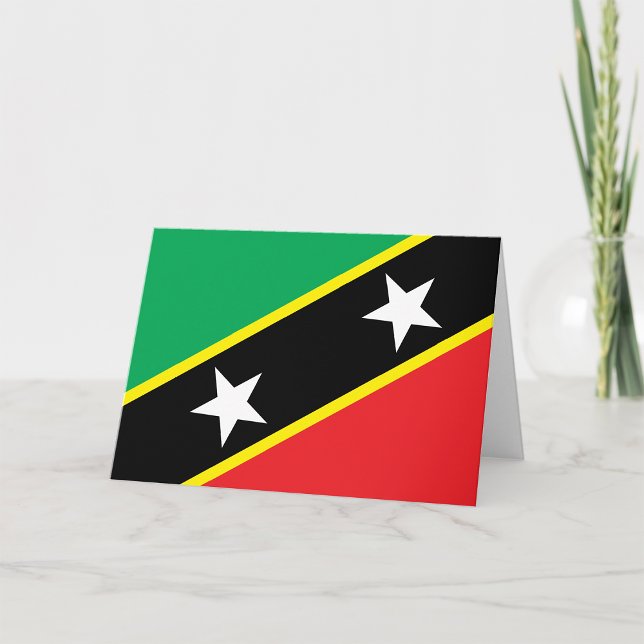 Carte Drapeau Saint-Kitts-Et-Nevis (Créateur téléchargé)