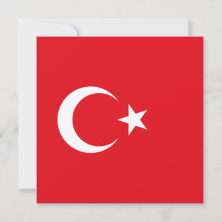 Carte Drapeau turc (Turquie)